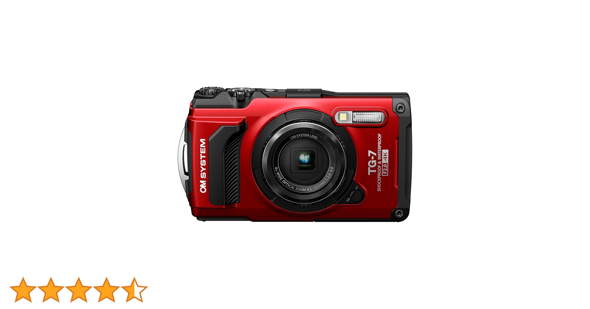 OM SYSTEM TG-7 コンパクトデジタルカメラ レッド Amazon.co.jp: OM SYSYTEM コンパクトデジタルカメラ Tough TG-7